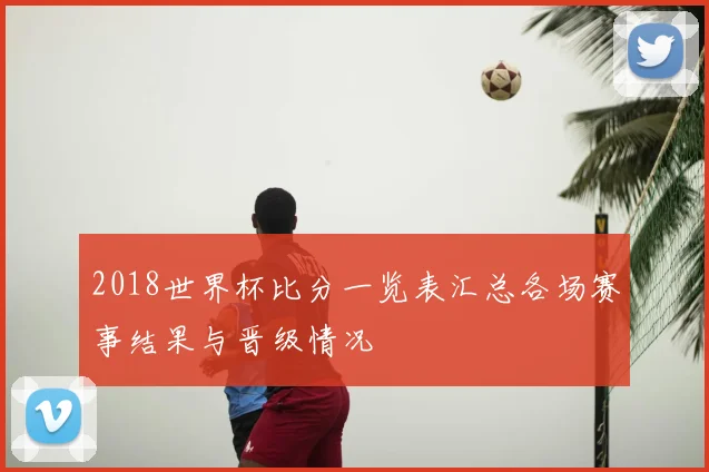 2018世界杯比分一览表汇总各场赛事结果与晋级情况
